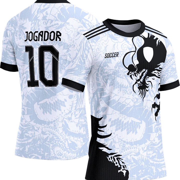 Arte Vetor Camisa Interclasse 544 Dragão 1