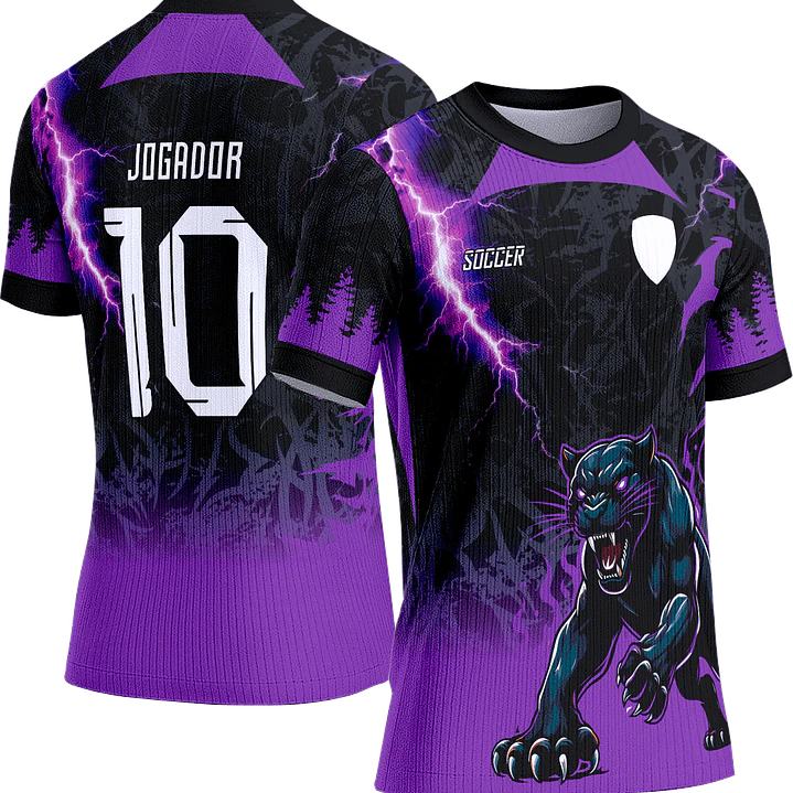Arte Vetor Camisa Interclasse 545 Pantera 1