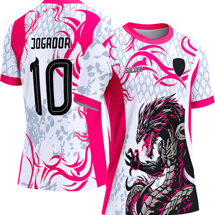 Arte Vetor Camisa Interclasse 547 Dragão 1