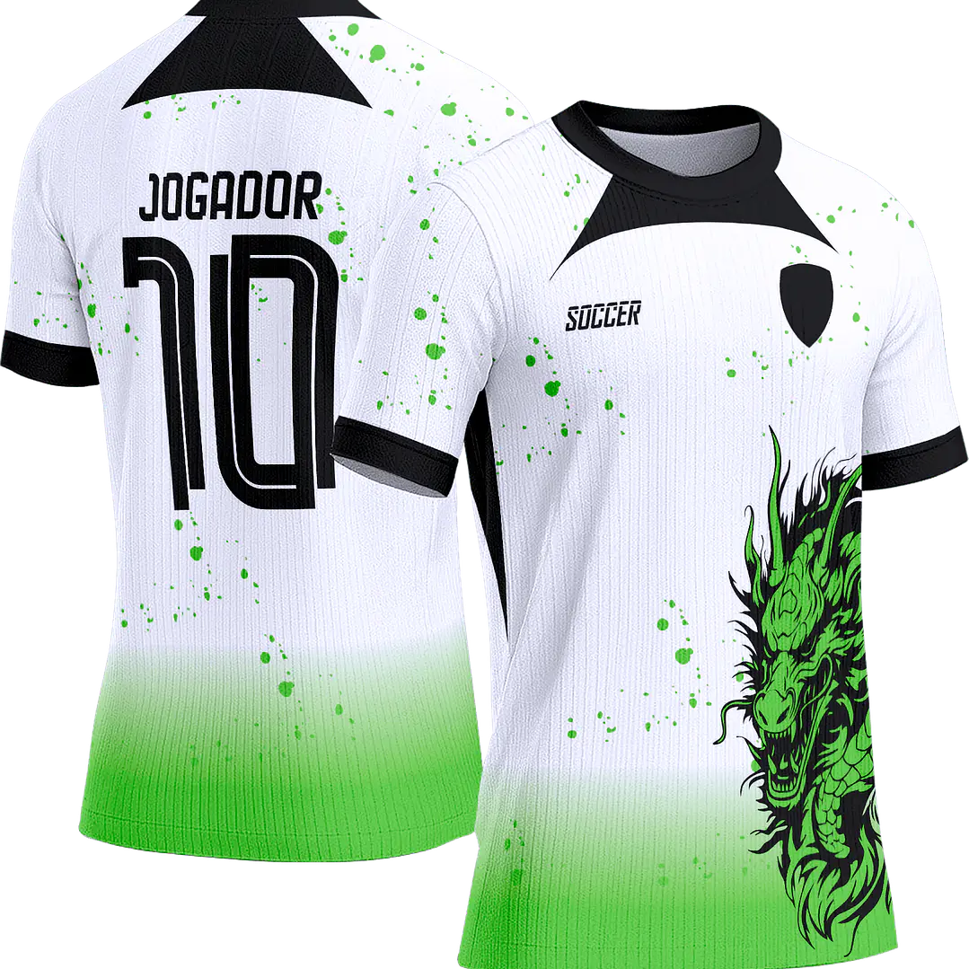 Arte Vetor Camisa Interclasse 548 Dragão 1