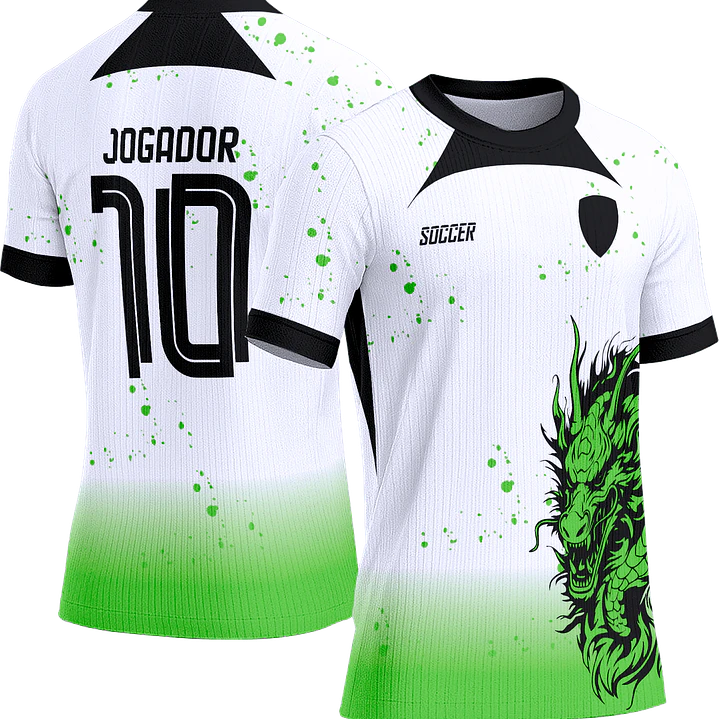 Arte Vetor Camisa Interclasse 548 Dragão 1