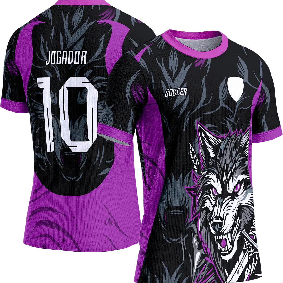 Arte Vetor Camisa Interclasse 549 Lobo 1