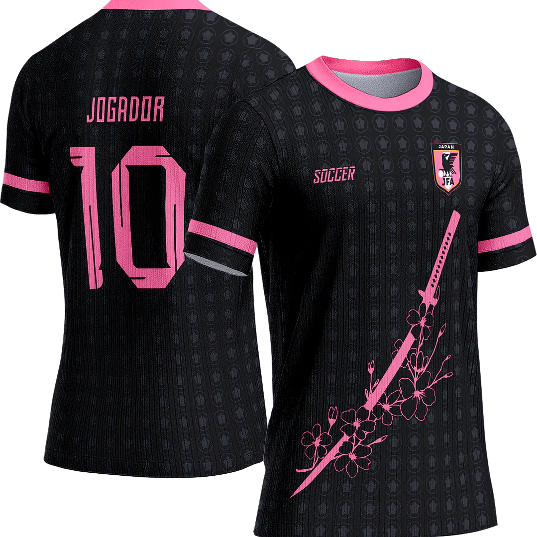 Arte Vetor Camisa Interclasse 552 Samurai x Japão 1