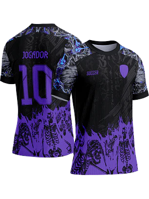 Arte Vetor Camisa Interclasse 554 Esqueleto