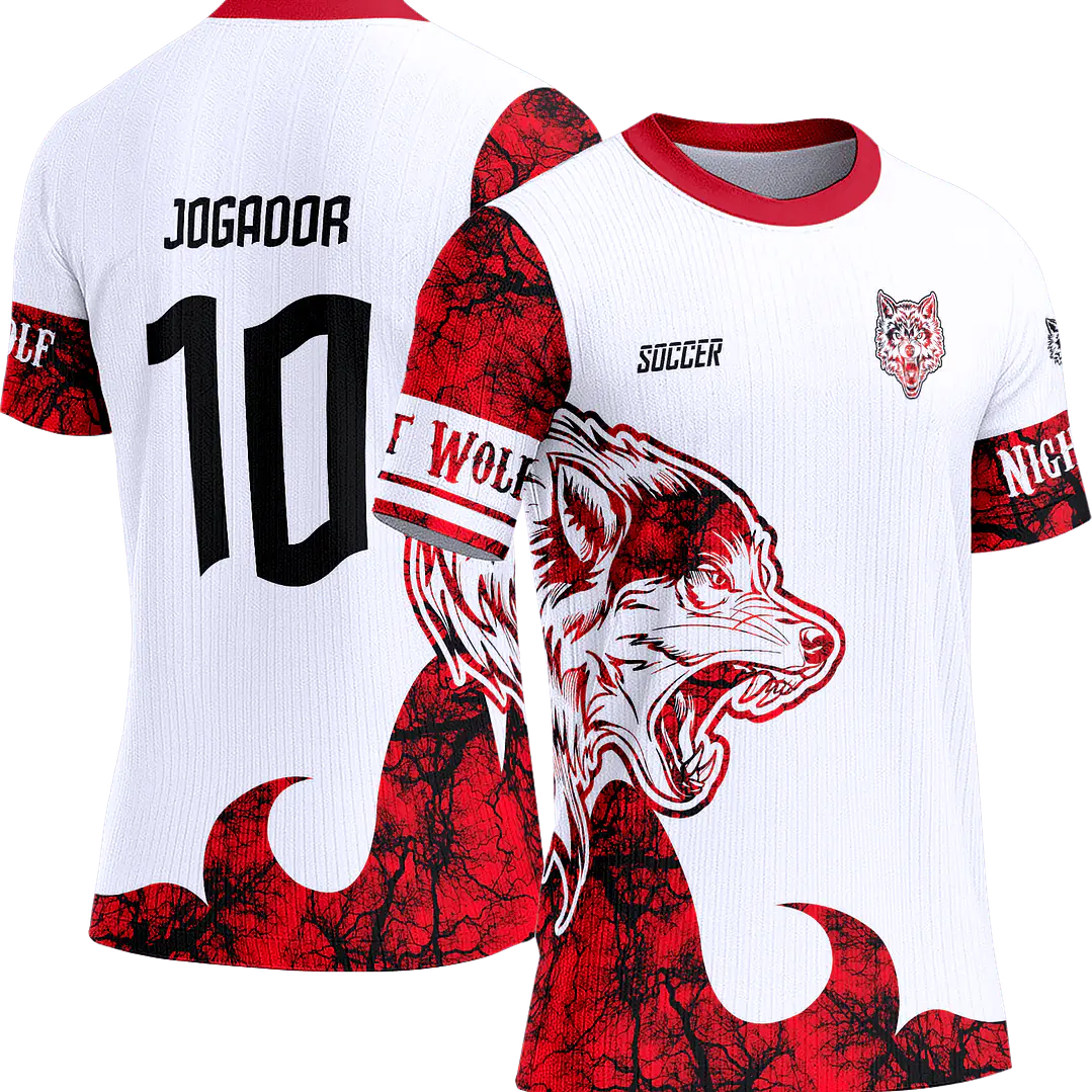 Arte Vetor Camisa Interclasse 557 Lobo 1