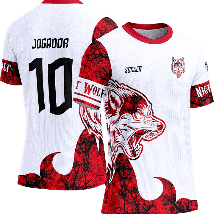 Arte Vetor Camisa Interclasse 557 Lobo 1
