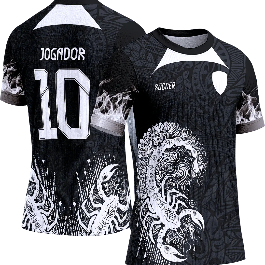 Arte Vetor Camisa Interclasse 573 Escorpião 1
