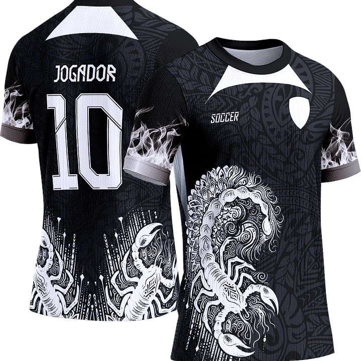 Arte Vetor Camisa Interclasse 573 Escorpião 1