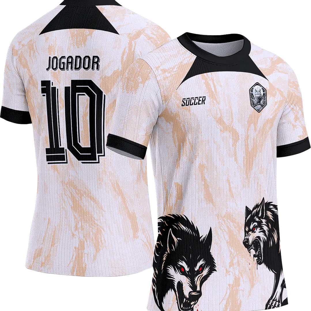 Arte Vetor Camisa Interclasse 577 Lobo 1