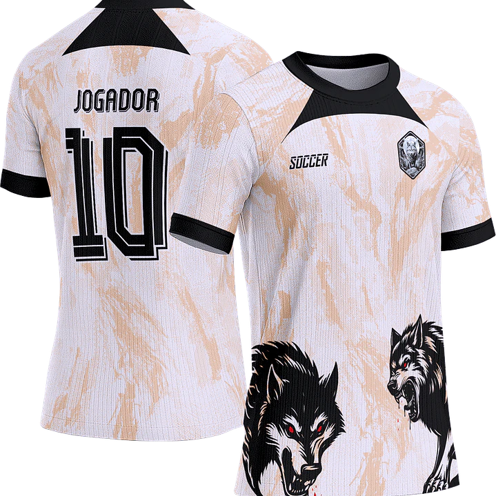 Arte Vetor Camisa Interclasse 577 Lobo 1