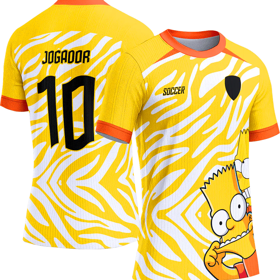 Arte Vetor Camisa Interclasse 580 Bart Simpson 1