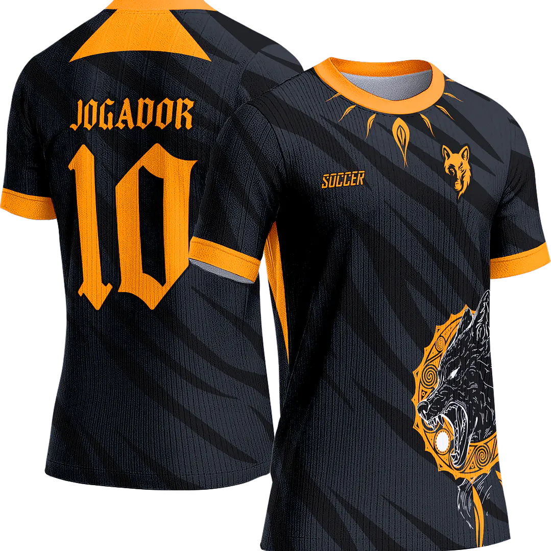 Arte Vetor Camisa Interclasse 589 Lobo 1