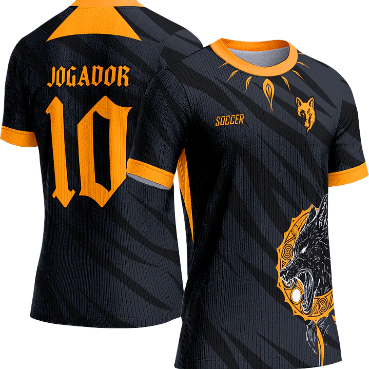Arte Vetor Camisa Interclasse 589 Lobo 1