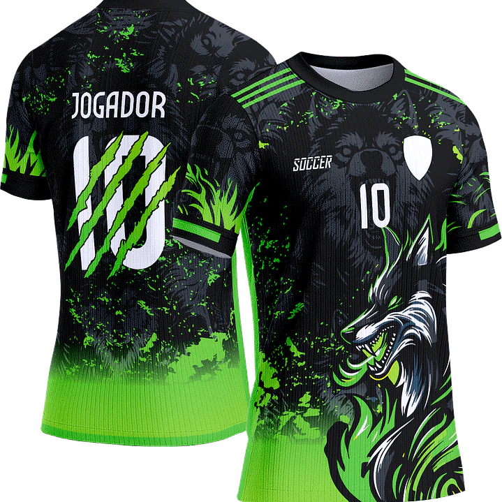 Arte Vetor Camisa Interclasse 596 Raposa 1
