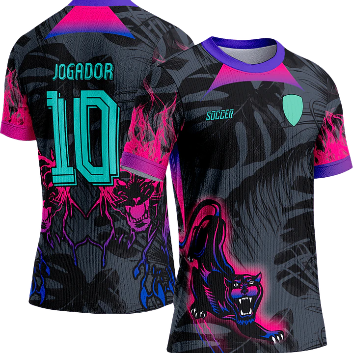 Arte Vetor Camisa Interclasse 601 Pantera 1