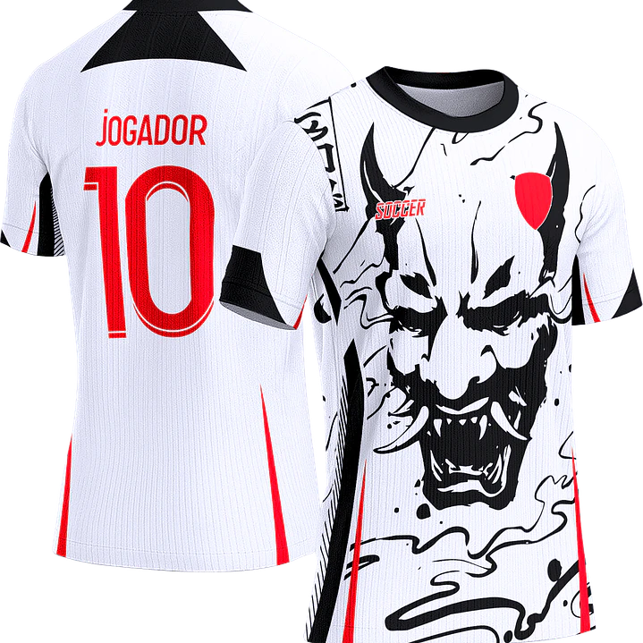 Arte Vetor Camisa Interclasse 605 Samurai 1