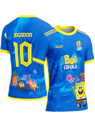 Arte Vetor Camisa Interclasse 607 Bob Esponja