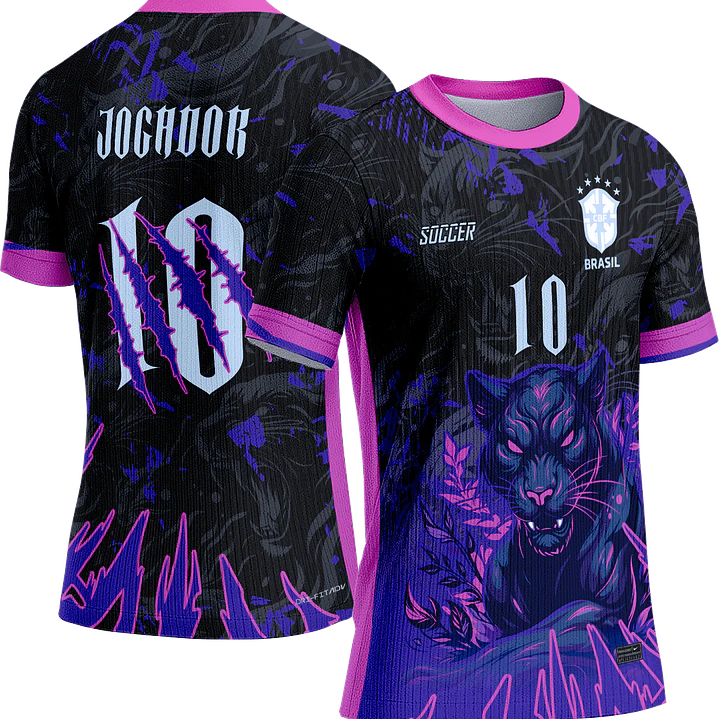 Arte Vetor Camisa Interclasse 611 Pantera 1