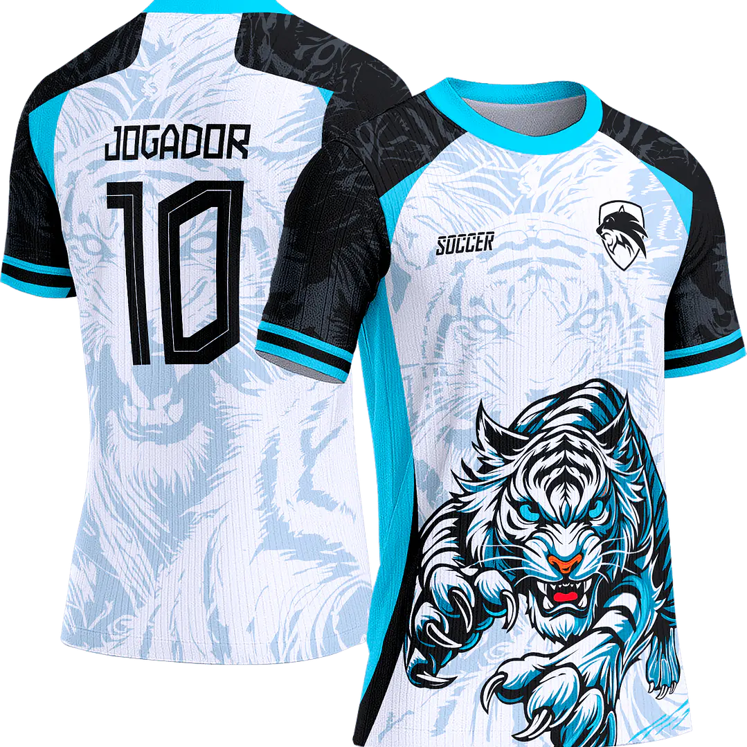 Arte Vetor Camisa Interclasse 612 Tigre 1