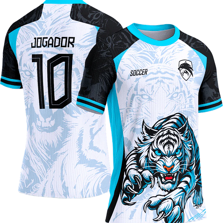 Arte Vetor Camisa Interclasse 612 Tigre 1