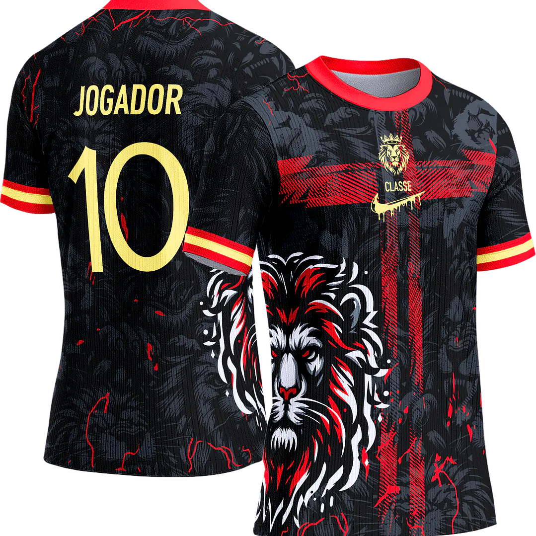 Arte Vetor Camisa Interclasse 614 Leão 1
