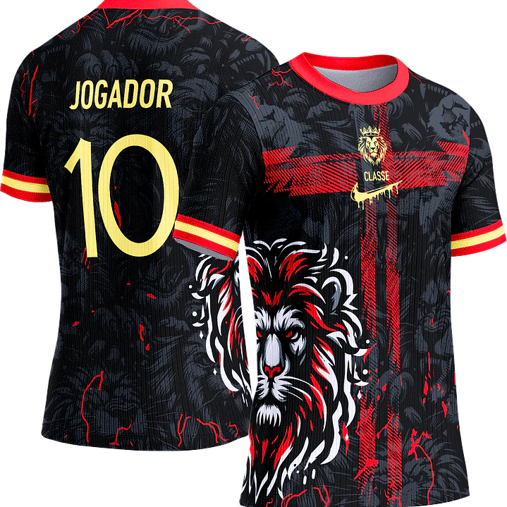 Arte Vetor Camisa Interclasse 614 Leão 1