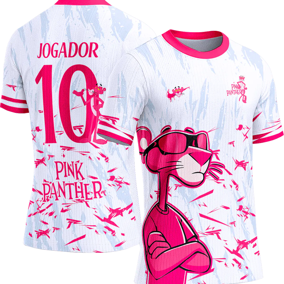 Arte Vetor Interclasse 616 Pantera Cor de Rosa 1
