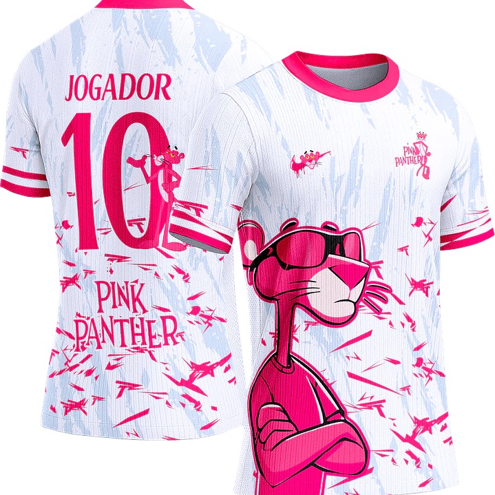 Arte Vetor Interclasse 616 Pantera Cor de Rosa 1