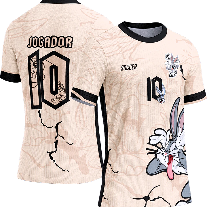 Arte Vetor Camisa Interclasse 619 Pernalonga 1
