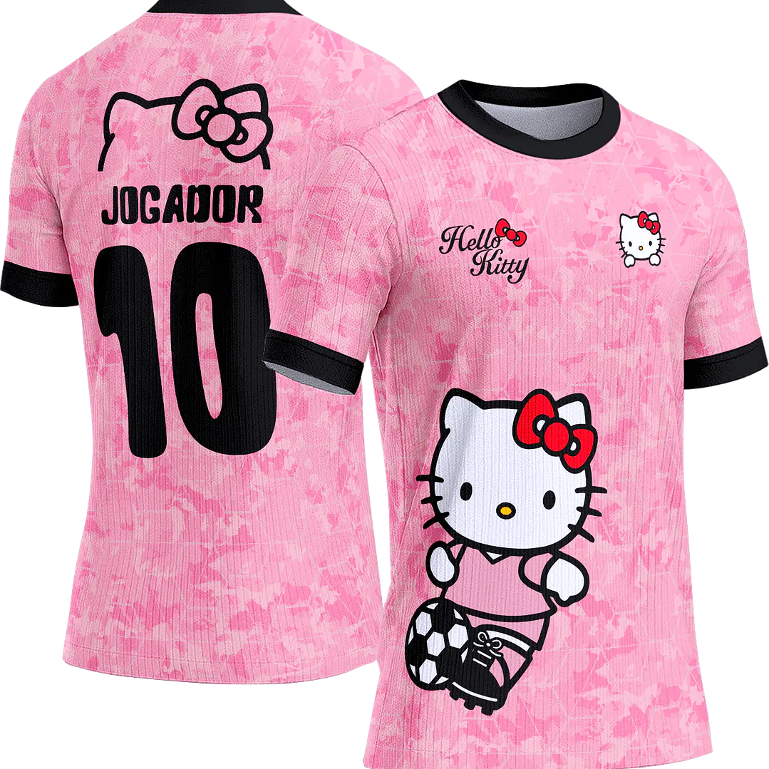 Arte Vetor Camisa Interclasse 622 Hello Kitty 1