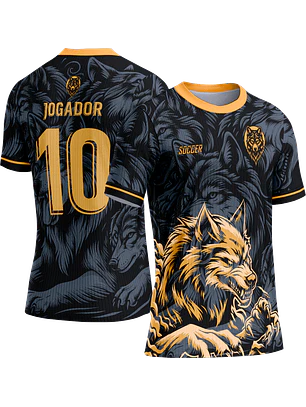 Arte Vetor Camisa Interclasse 623 Lobo