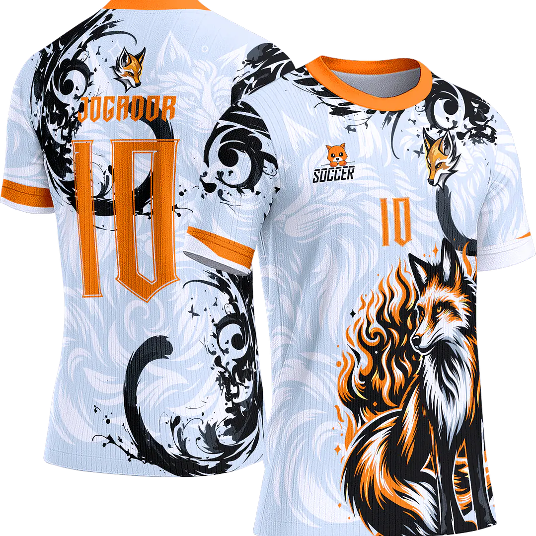 Arte Vetor Camisa Interclasse 624 Raposa 1
