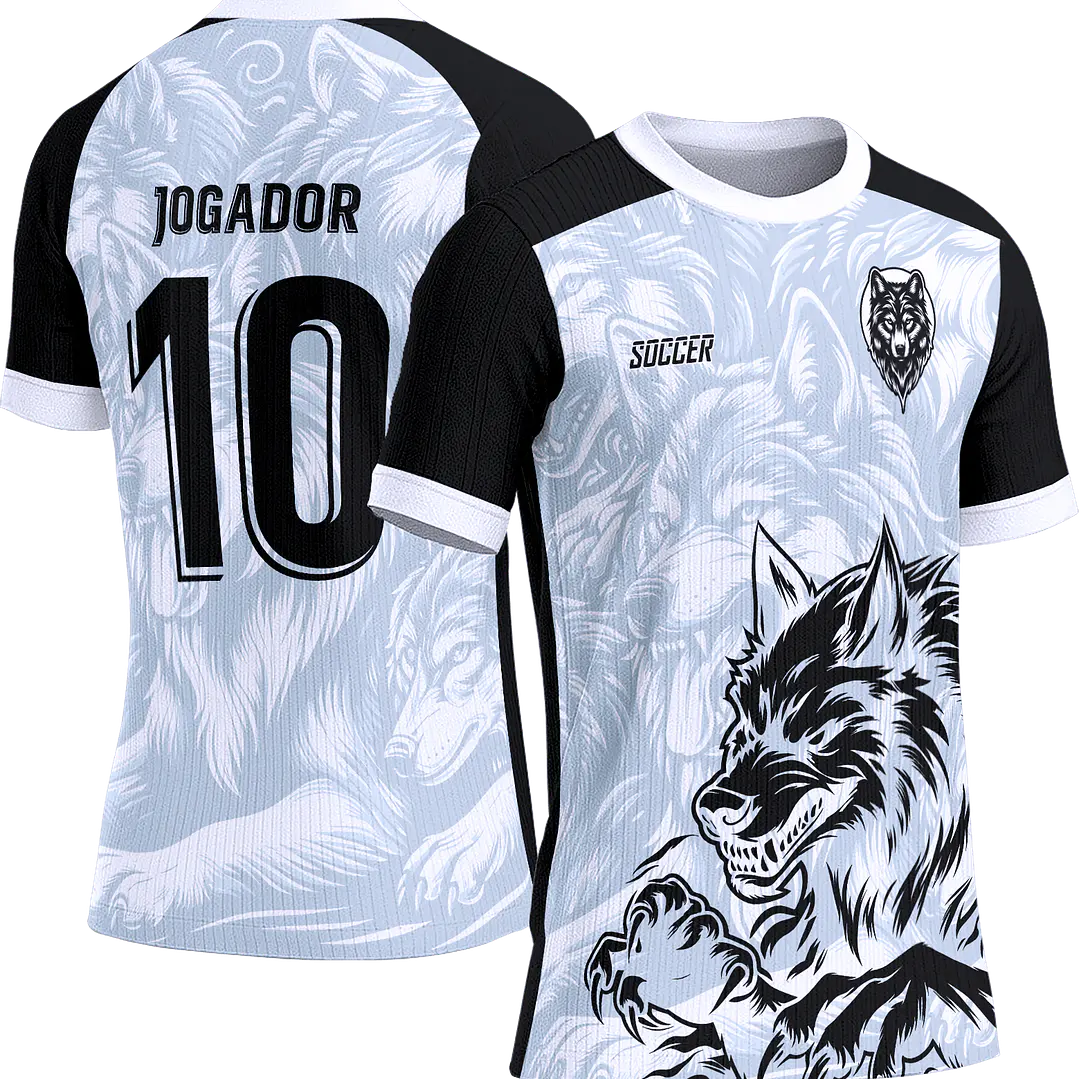 Arte Vetor Camisa Interclasse 625 Lobo 1