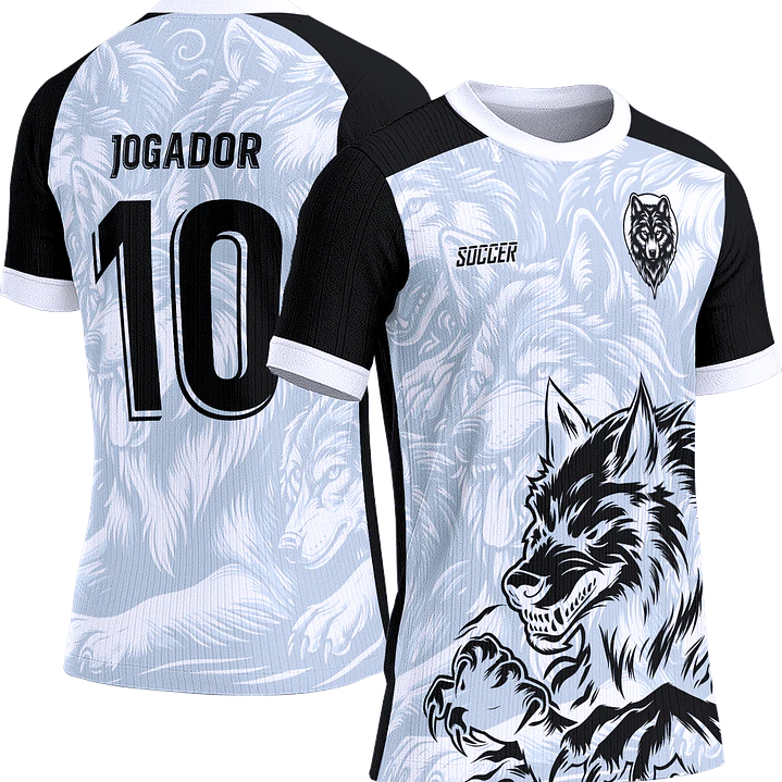 Arte Vetor Camisa Interclasse 625 Lobo 1