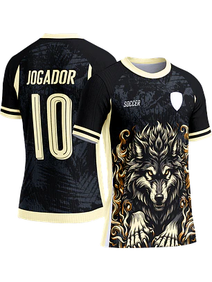 Arte Vetor Camisa Interclasse 631 Lobo