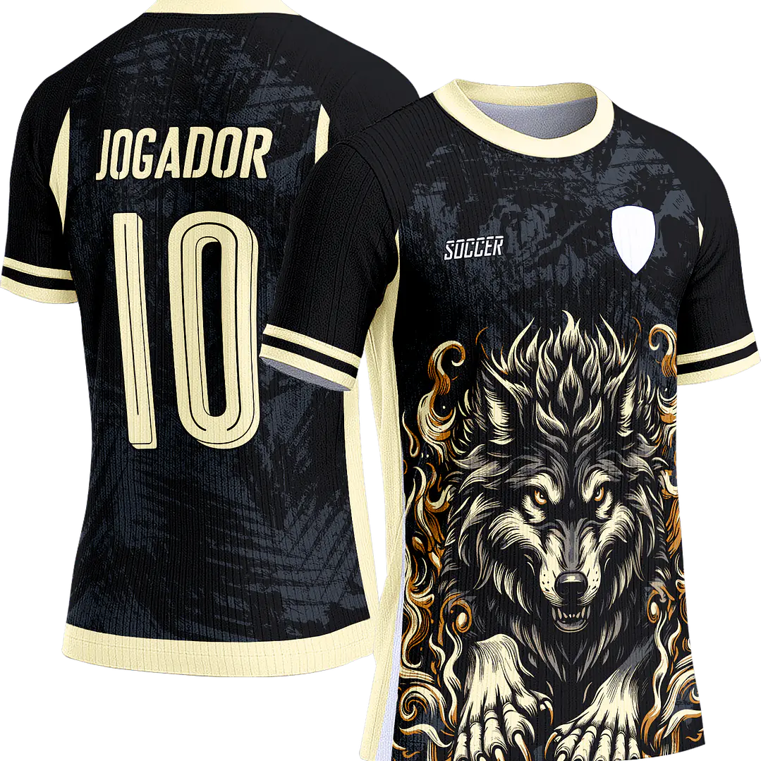Arte Vetor Camisa Interclasse 631 Lobo 1