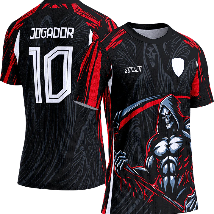 Arte Vetor Camisa Interclasse 633 Ceifador 1