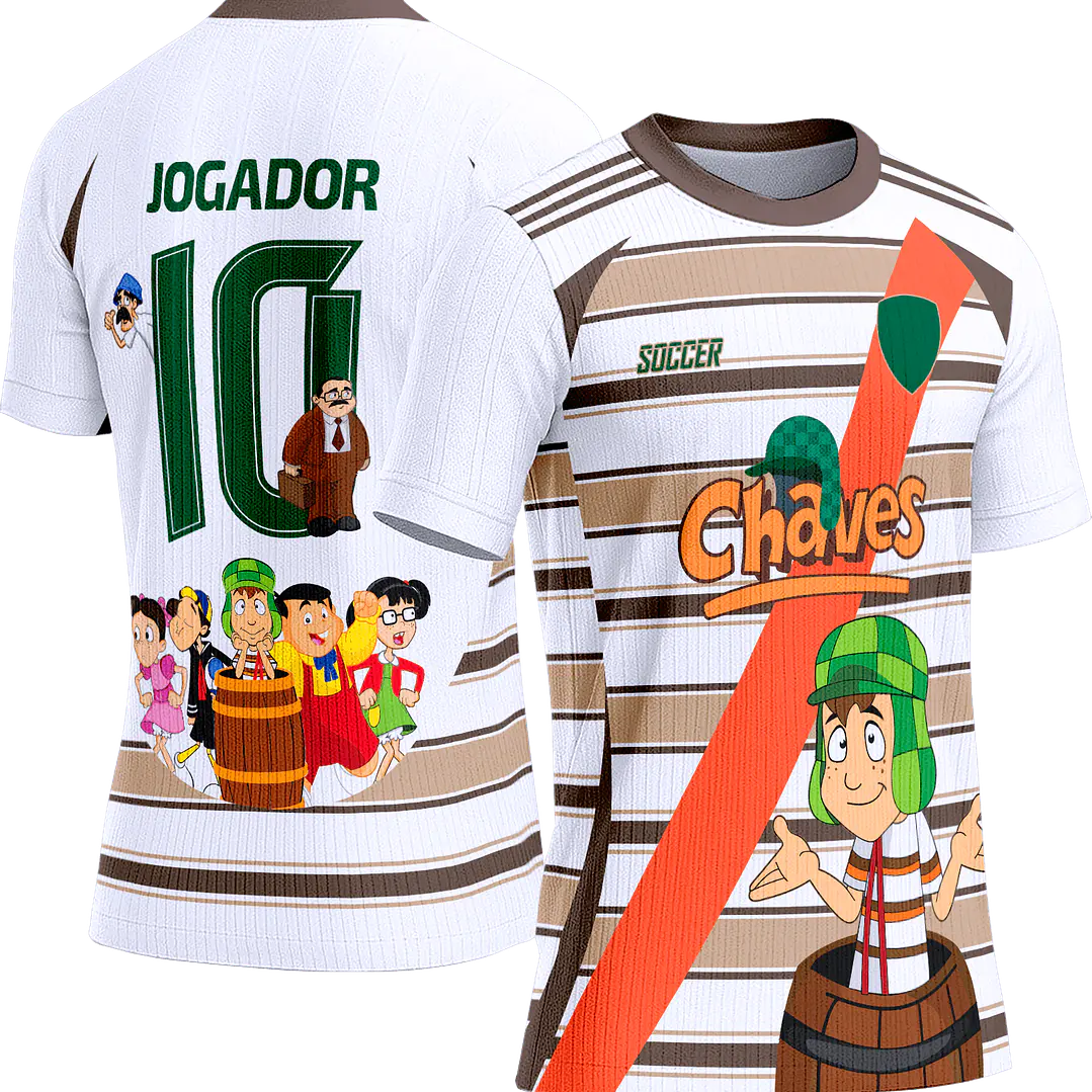 Arte Vetor Camisa Interclasse 634 Chaves 1