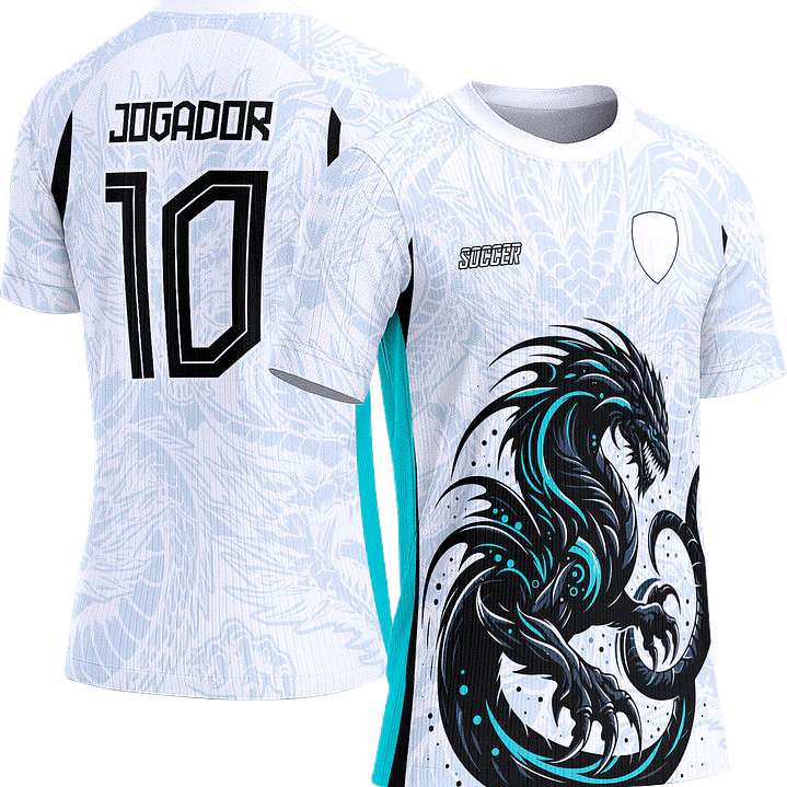 Arte Vetor Camisa Interclasse 635 Dragão 1