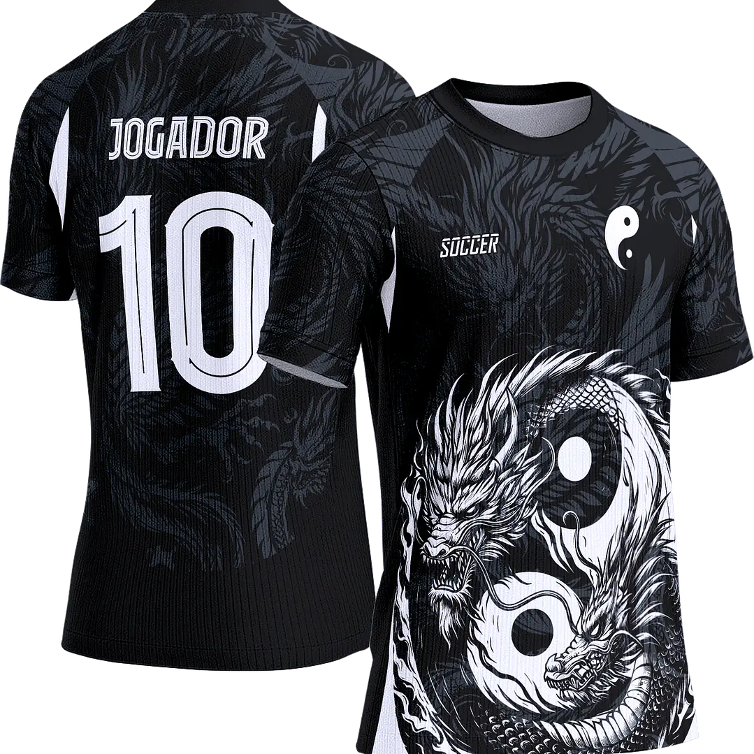 Arte Vetor Camisa Interclasse 636 Dragão 1