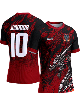 Arte Vetor Camisa Interclasse 637 Dragão