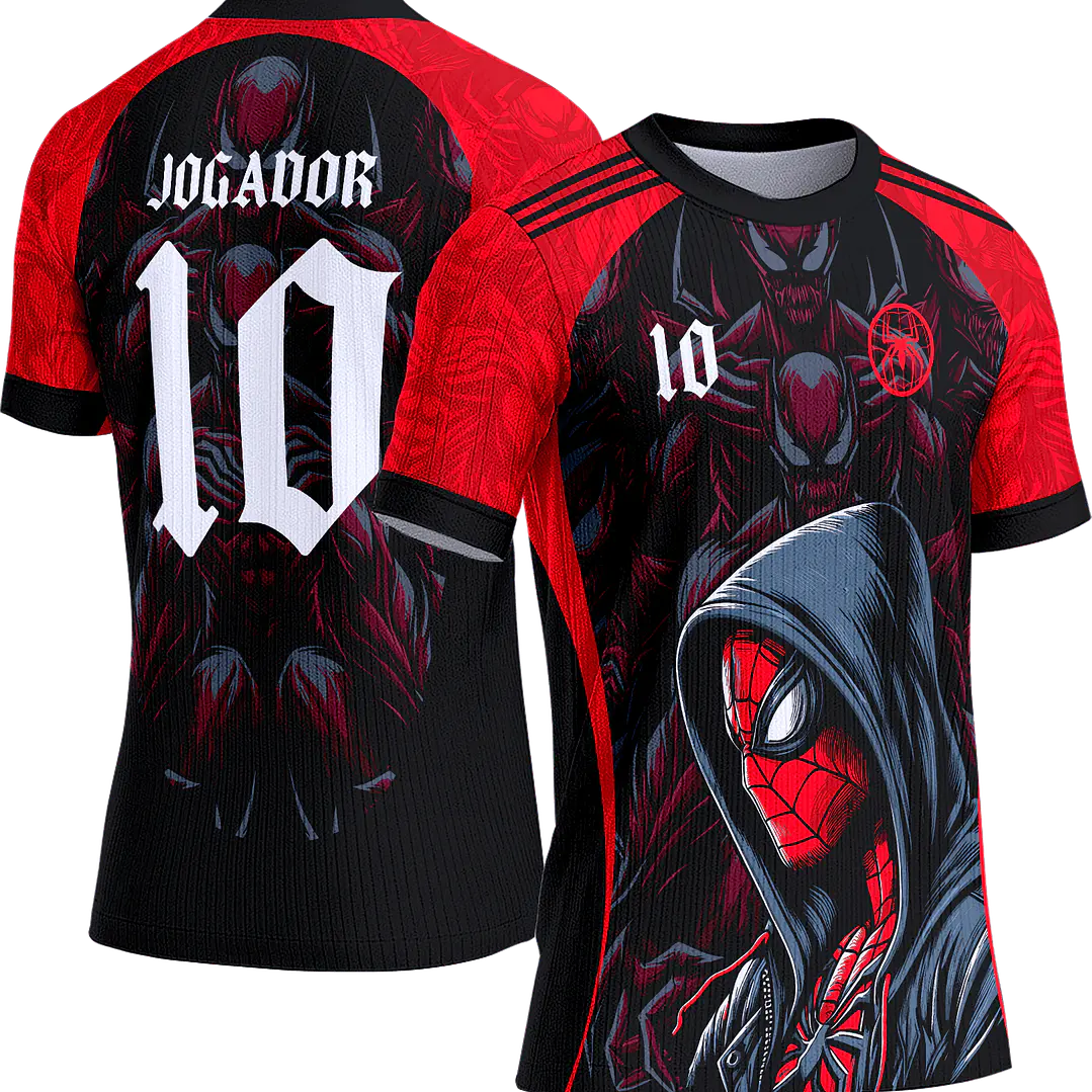 Arte Vetor Camisa Interclasse 639 Homem Aranha 1