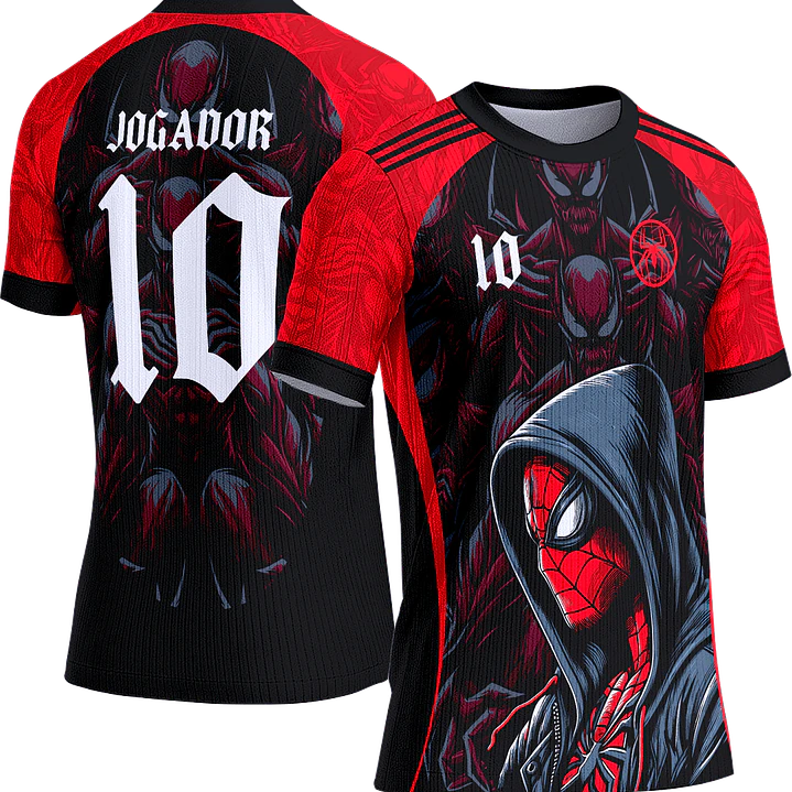 Arte Vetor Camisa Interclasse 639 Homem Aranha 1