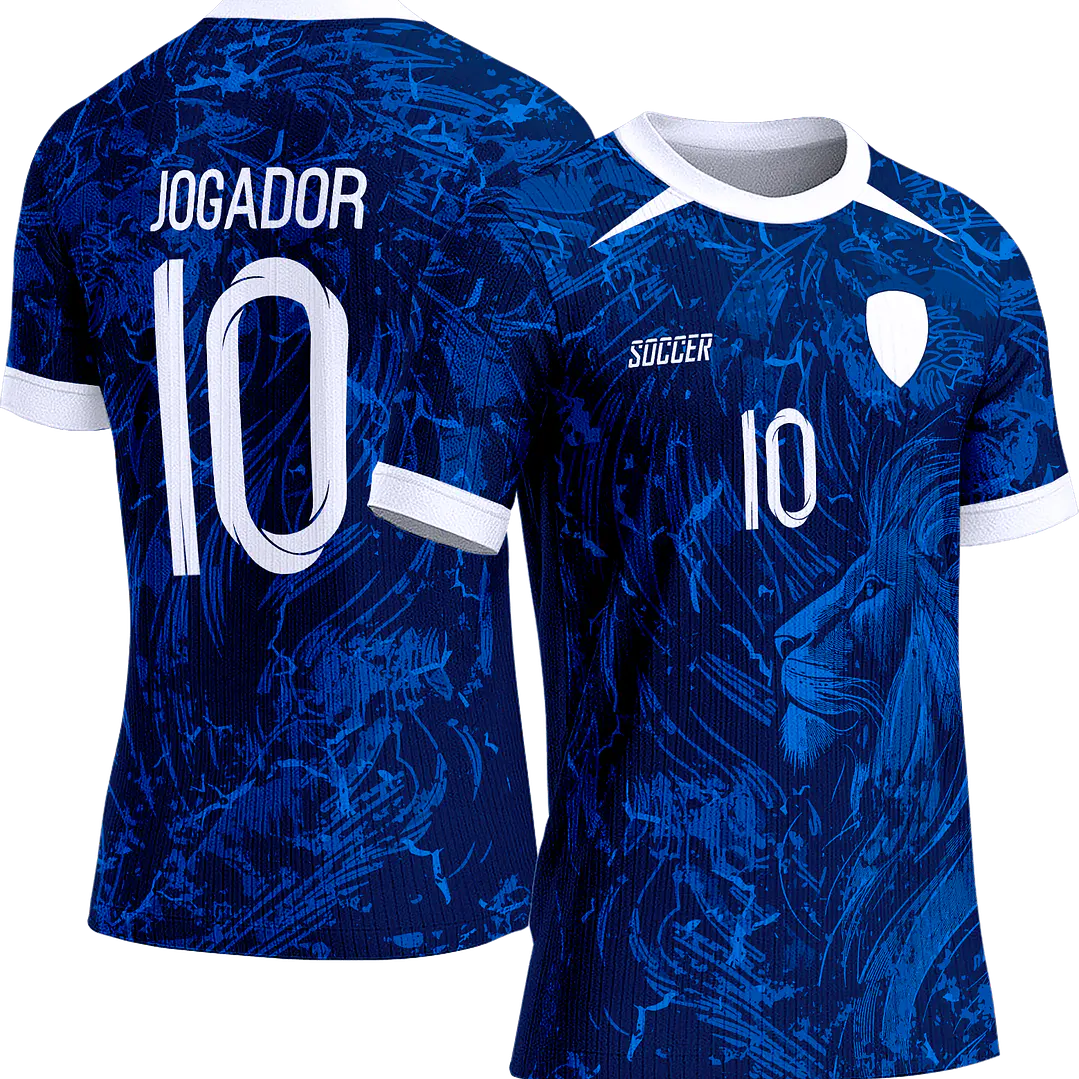Arte Vetor Camisa Interclasse 640 Leão 1