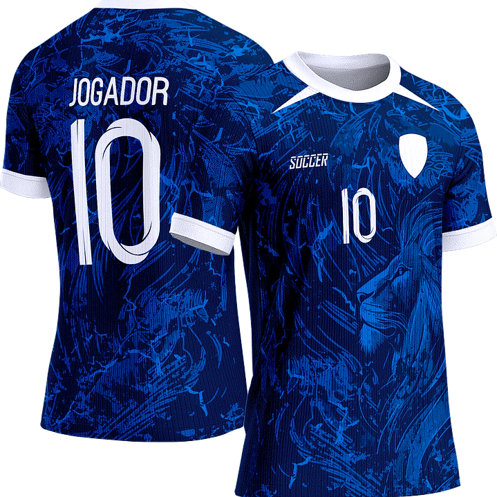 Arte Vetor Camisa Interclasse 640 Leão 1