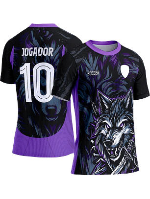 Arte Vetor Camisa Interclasse 641 Lobo
