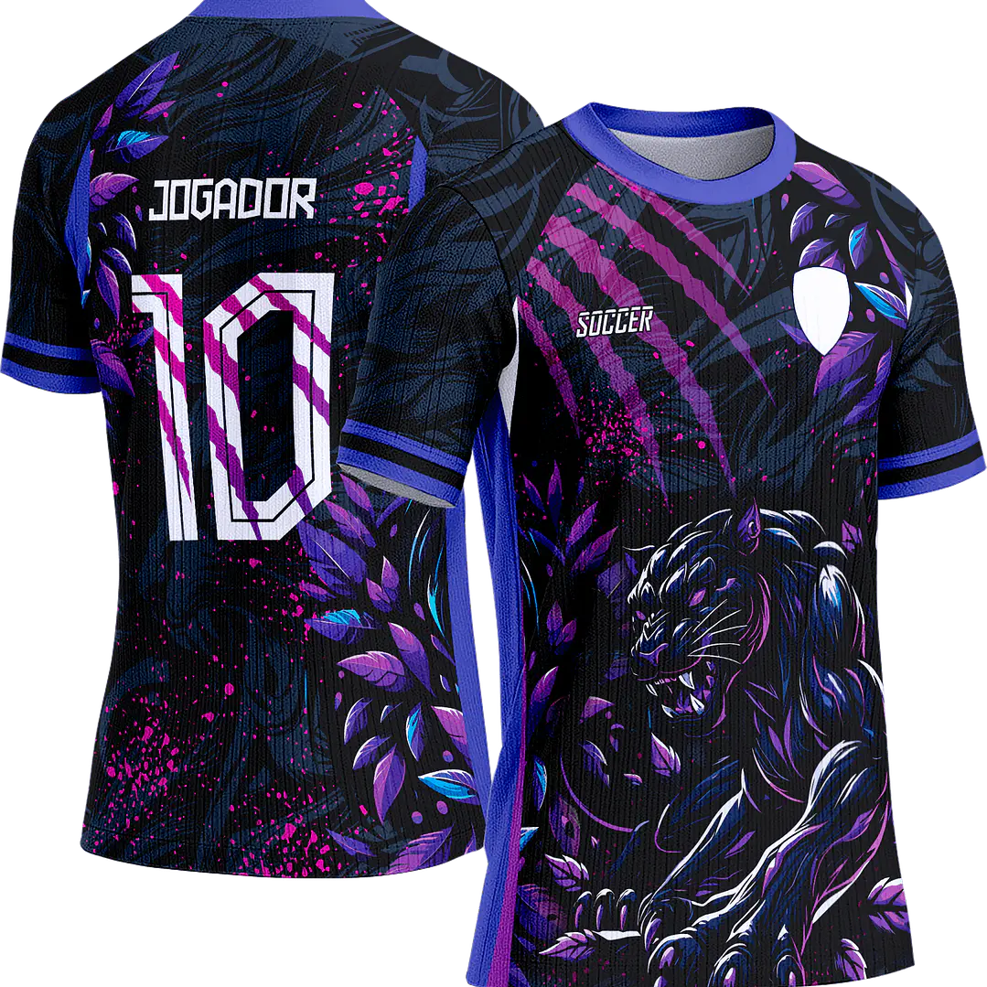 Arte Vetor Camisa Interclasse 643 Pantera 1
