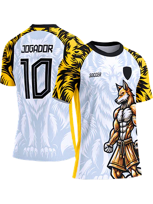 Arte Vetor Camisa Interclasse 646 Raposa