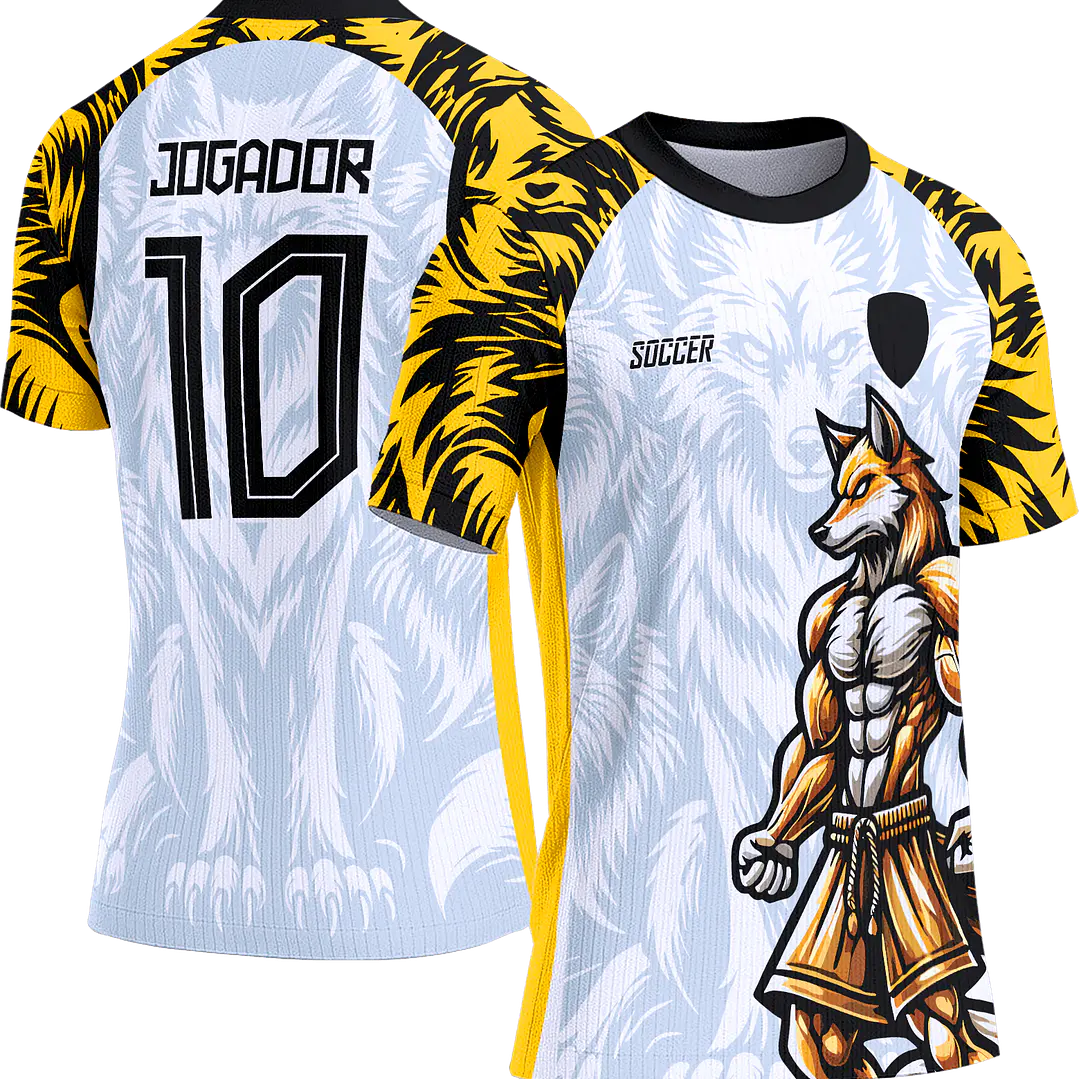 Arte Vetor Camisa Interclasse 646 Raposa 1