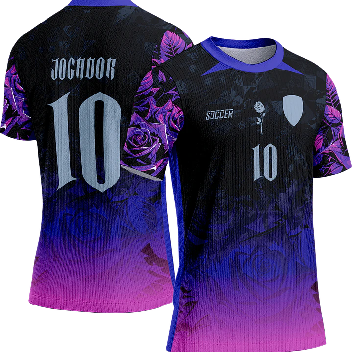 Arte Vetor Camisa Interclasse 647 Floral 1